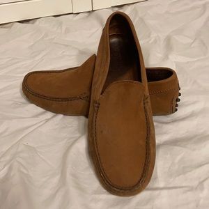 Tod’s Brown Suede Moccasins size 7 1/2 (mens size)
